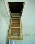 plywood-attic-hatch-door-and-stair